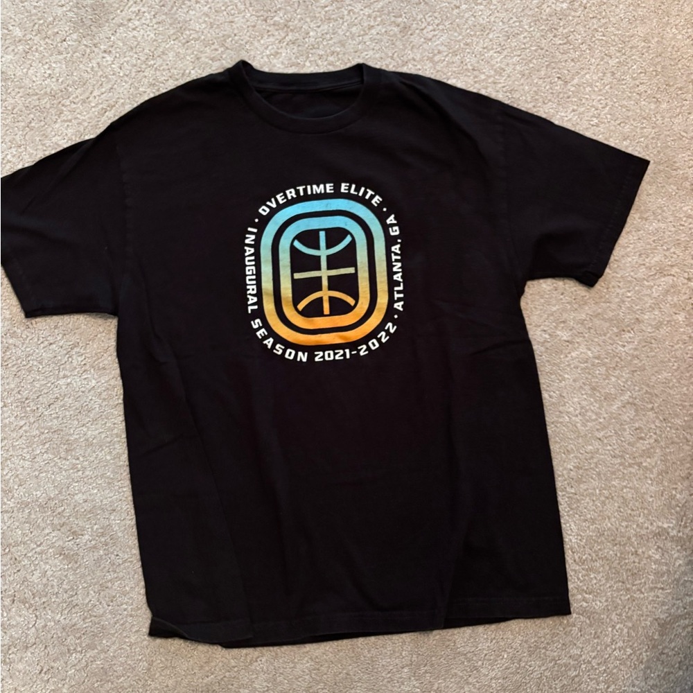 OVERTIME Black T-Shirt.  Limited edition